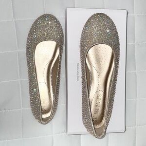 NWT Dream Pairs Sparkle Ballet Flats